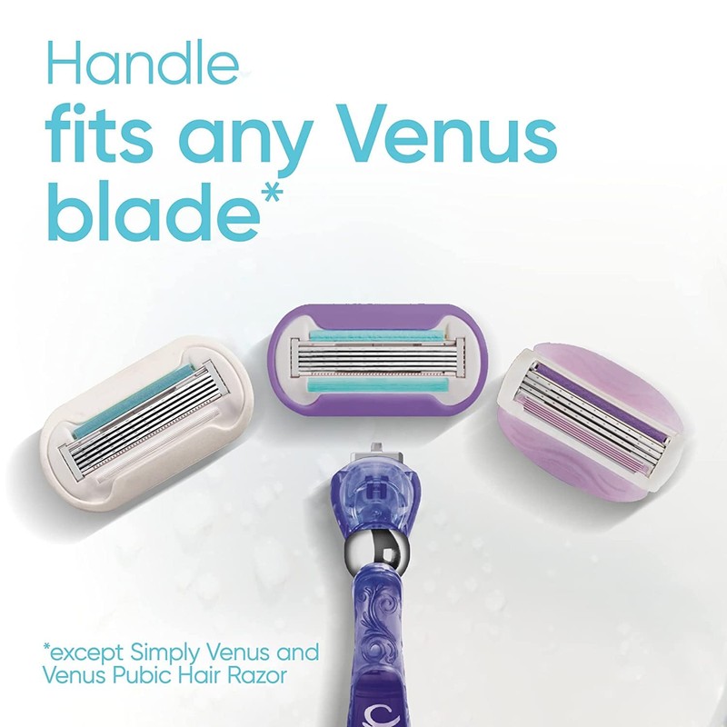 Gillette Venus Extra Smooth Swirl Women's Razor Blade Refills -