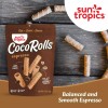 Sun Tropics Coco Rolls Espresso Rolled Coconut Wafer 4 Oz