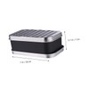 LIFKOME 1Pc Kitchen Grater with Storage Container Peeling Tool for