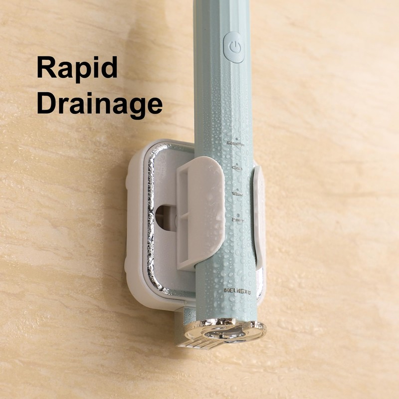 Electric Toothbrush Holder, Gravity Sensor Wall Mounted, No Punch Adhesive