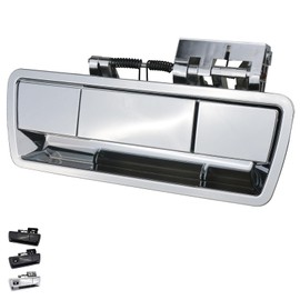 Osompar Rear Tailgate Window Release Handle Assembly w/o Camera Compatible with 2004-2013 Nissan Armada Replaces 90606-ZZ90E Chrome