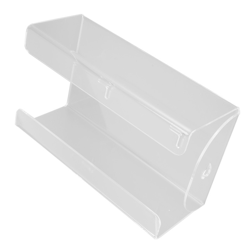 Glove Box Holder Dispenser Wall Mounted Tissue Holder Clear with