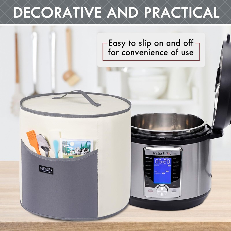 BAGSPRITE - Cubierta antipolvo compatible con fundas instantáneas para electrodomésticos