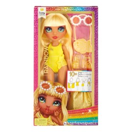 Rainbow High Sunny Muñeca De Moda Traje De Baño Amarillo 4+