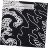Ciieeo 1Set Black Wall Tapestry Elegant Hanging Carpet for Party