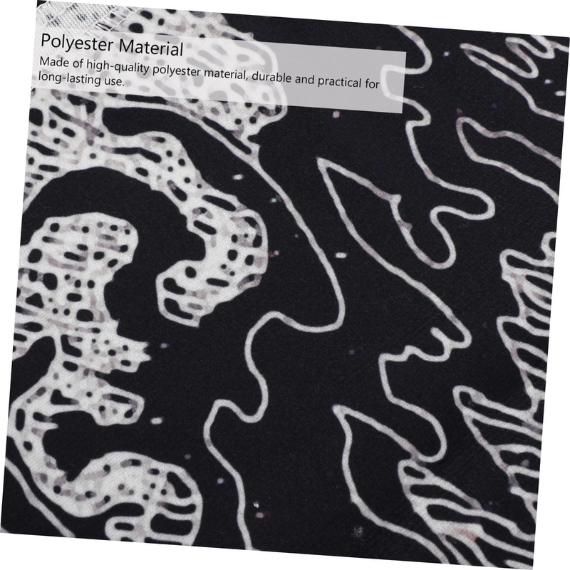 Ciieeo 1Set Black Wall Tapestry Elegant Hanging Carpet for Party