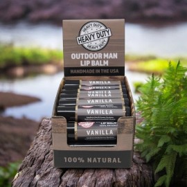 Seriously Shea Outdoor Man Lip Balm Vanilla 100% Natural