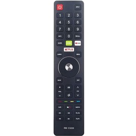 Tavice Remote Control Compatible with DEVANTI STV-668-UHD-55-BK STV668UHD55BK STV-668-UHD-50-BK STV-668-UHD-65-BK STV-668-UHD-43-BK 4K UHD Smart LCD LED HDTV TV