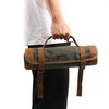 Tool Roll, 23 Pockets Tool Storage Roll, Heavy Duty Waxed