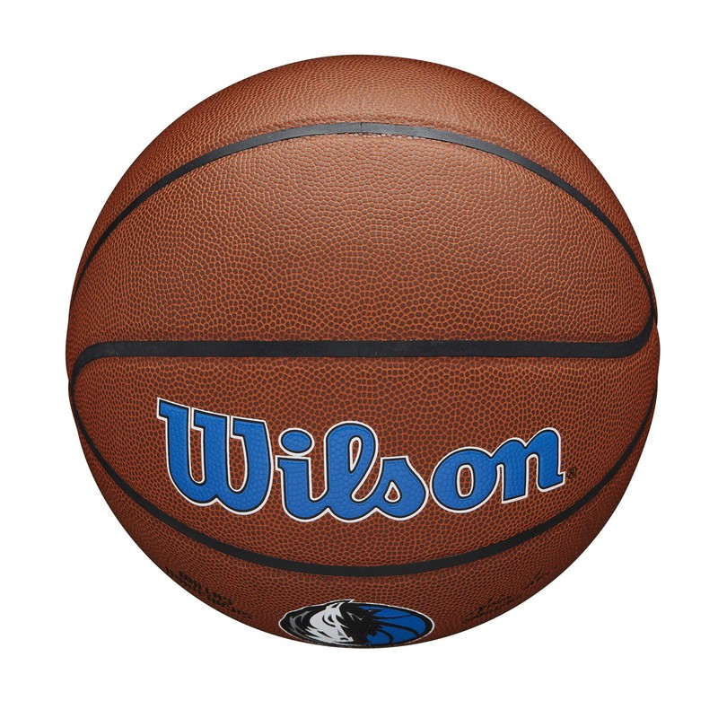 Wilson Basketball Team Alliance Dallas Mavericks Indoor/Outdoor Mixed Leather Size: