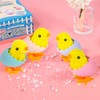 Audaisyly Chick Bunny Wind Up Toys for Kids, 4 PCS