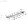 FURNIWARE 10 Pack Cabinet Handles, Hardware Drawer Pulls, Aluminum Kitchen