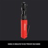 CRAFTSMAN 3/8-in Air Ratchet Wrench, Maximum Torque 50 ft-lbs, Insulated