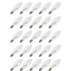 Creative Hobbies 25 Pack Replacement Incandescent Light Bulbs for Electric