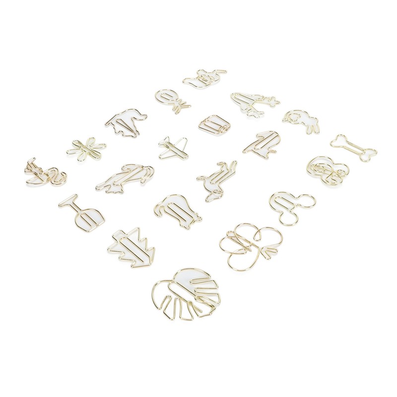 100 Pcs Fancy Paperclips Large Plastic Covered Wire Multi Purpose