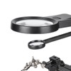 TH‑7026 Desktop Magnifying Glass with 10LED Light Welding Magnifying Glass