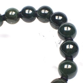 Happiness Stone: A rare natural stone from Itoigawa, May birthstone, jade power stone bracelet, Stone, jade