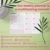 Weekly Planner Pad with daily planning sections - A4 52