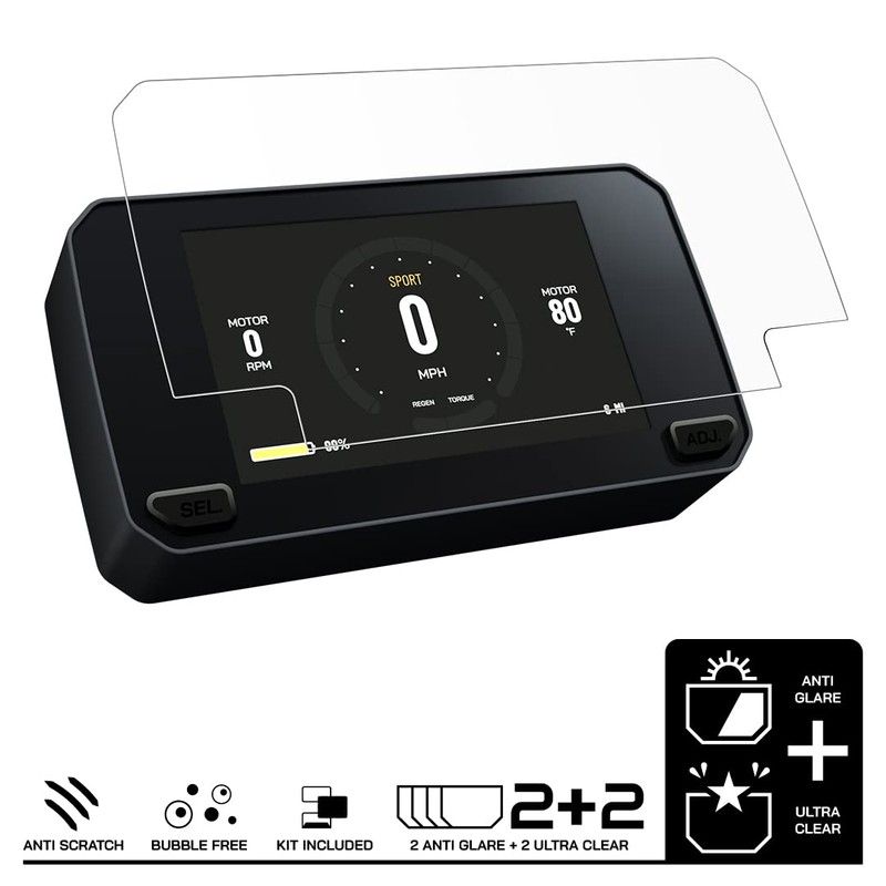 Speedo Angels Displayschutzfolie für S/FX/FXE (2020-) 2 x Ultra Klar