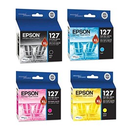 Epson DURABrite Ultra 127 Extra High-capacity Inkjet Cartridge (1, Black, Cyan, Magenta, Yellow)