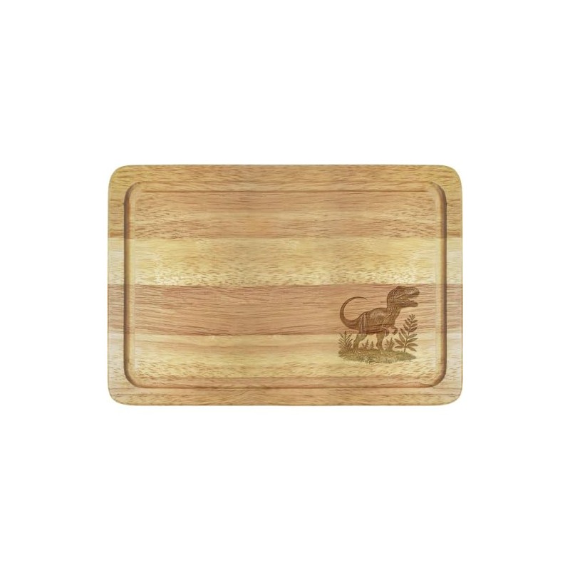 'T Rex Dinosaur' Wooden Chopping/Cutting Board (WB00075502)