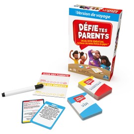 Challenge Tes Parents - Travel Version - Parental Game Where Parents and Children Compete - Social Game for the Whole Family - Fun Questions and Challenges -