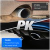 SVULK 2.5" Stainless Steel Exhaust Tip, 2.5 Inch Inlet to