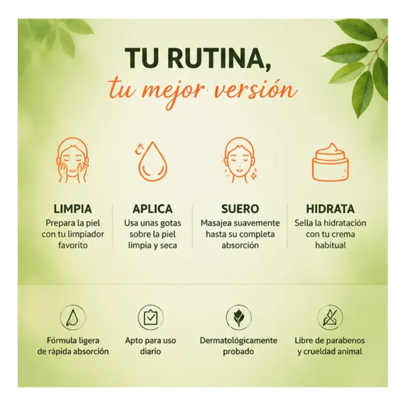 Sérum Hidratante Y Radiante De Vitamina C 30 Ml