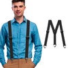 Mens Suspenders Hidden Suspenders for Men Heavy Duty Adjustable Elastic
