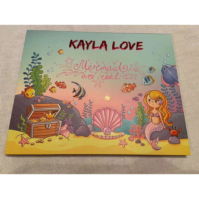 kayla love Paleta De 63 Sombras Brillantes Kayla Love, Mermaid