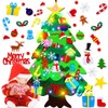 NUWIXMER DIY Felt Christmas Tree-3.5 FT Wall Felt Christmas Tree