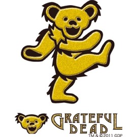 gureitohurudeddobea, Grateful Dead Stickers GD Dancing Bear Rub On Sticker E Go