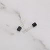 EMSea 200PCS BC547 TO-92 NPN Transistor 0.1A 45V for Electronic