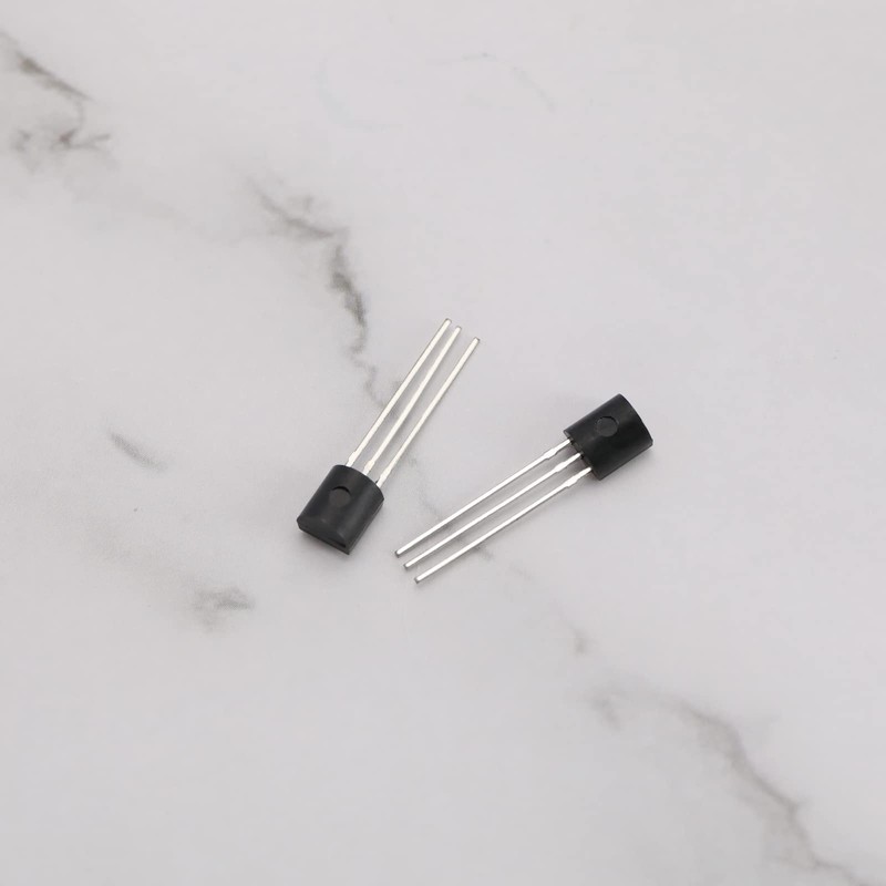 EMSea 200PCS BC547 TO-92 NPN Transistor 0.1A 45V for Electronic