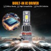 AUIMSOCO 10000K 4X LED Headlights High Low Light Bulbs For