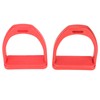 1 Pair Horse Stirrups Rubber Pad Slip Resistance Professional Engineering