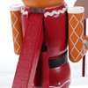 BESPORTBLE Christmas Wooden Nutcracker Gingerbread Man Handmade Wooden Nutcracker Christmas