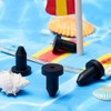 12 Pcs Scupper Plugs for Kayak，Kayak Drain Plug，Rubber Waterproof Plug，Drain