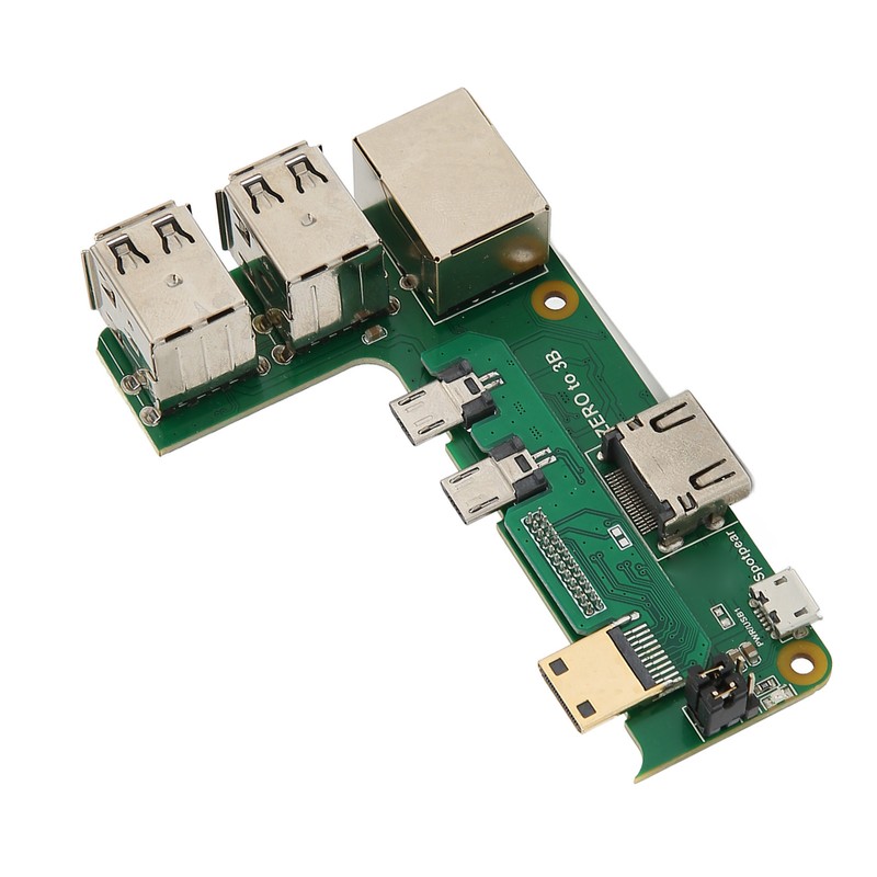 Expansion Board for Raspberry Pi 2W to 3B 3 USB2.0