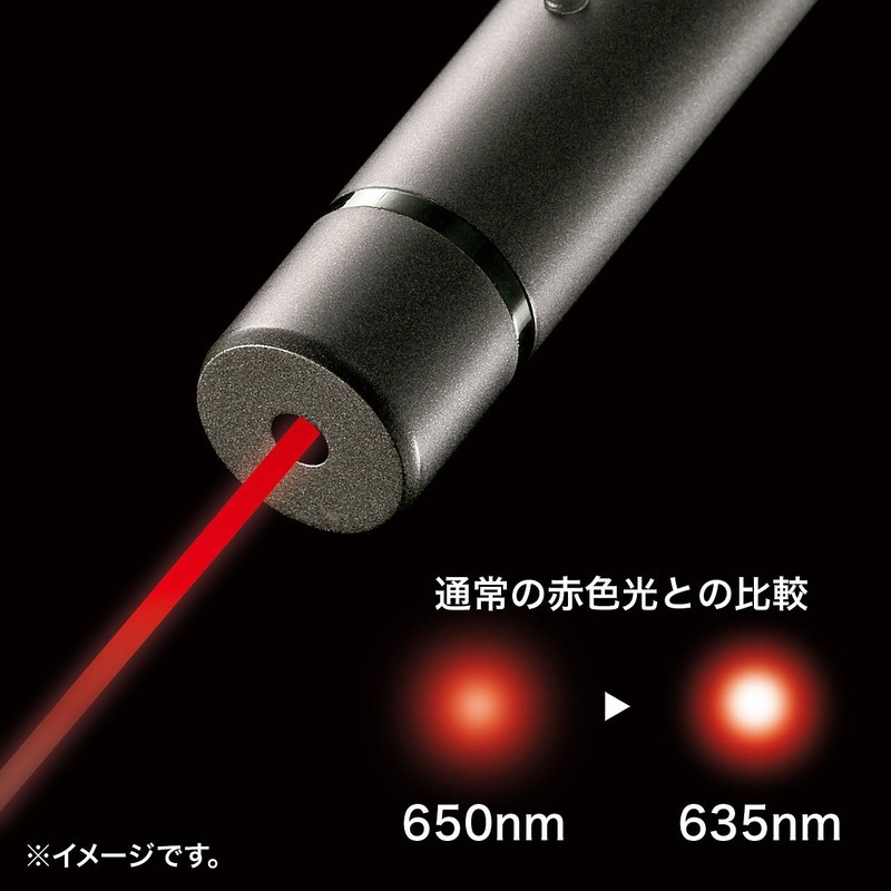 Sanwa Supply LP-RD314GM High Brightness Red Laser Pointer