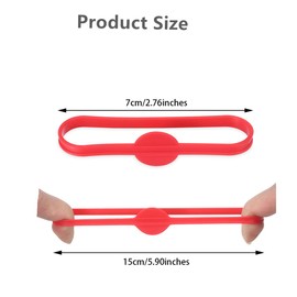 RUITASA Drink Markers，12pcs Strip Tag Marker,Wine Glasses Tags，Silicone Drink Markers, Cocktail Glass Party Solution for Guests, Wine Accessory Gifts