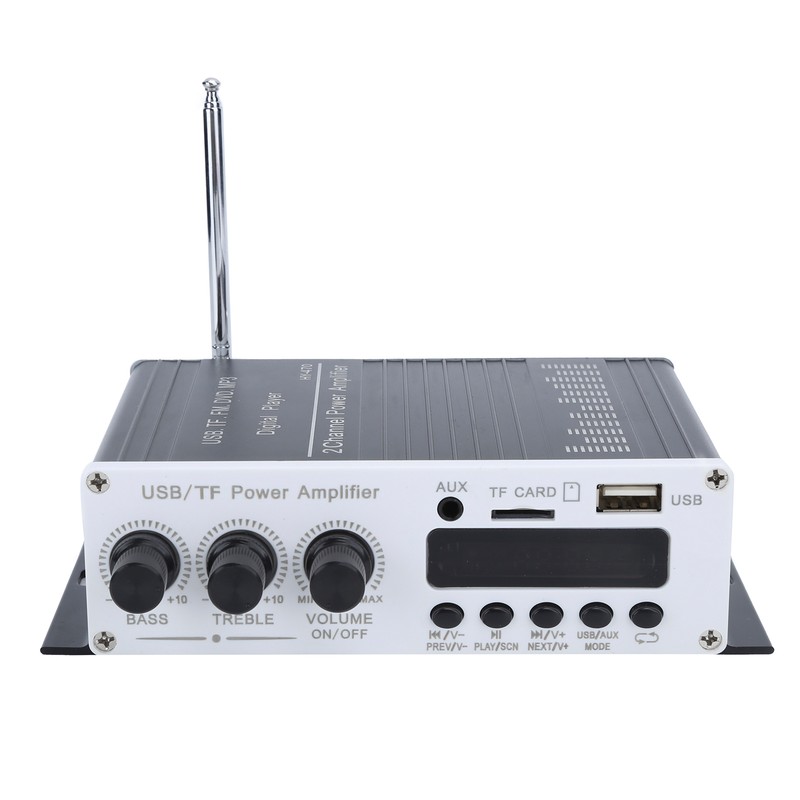 USB Memory Card Digital Player FM Bluetooth 4.2 Car Power