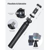 Lamicall Tripie para Celular - [3 en 1 Integrado] Tripode