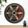 Unbranded TE37 Rays Wheels/W Brembo Wall Clock, Volk Racing Garage