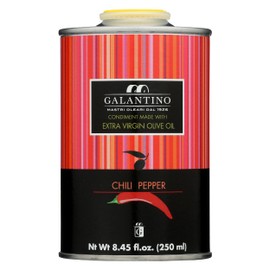 GALANTINO Chili Pepper Extra Virgin Olive Oil, 8.45 FZ