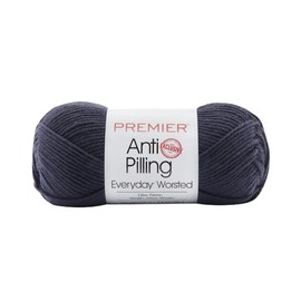 Premier Yarns Anti-Pilling Everyday Worsted Yarn, Soft Acrylic Yarn, Ideal Yarn for Crocheting and Knitting, Machine Washable, 180 yds, Admiral Blue
