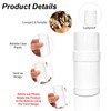 Deodorant Containers, Plastic Empty Deodorant Tubes Refillable Twist Up Deodorant