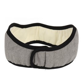 Hapivida Sleep Mask with Ear Protection, Adjustable Sleep Earmuffs, Soundproof Sleep Ear Scarring Headband, Noise Reduction Sleep Earphones, Ear Protection for Men and Women (Grey)