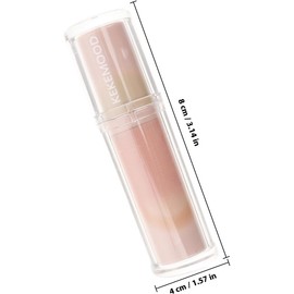 Brillo de Labios Rosa Acabado Gelatinoso, Crema Hidratante que Previene Resequedad y Agrietamiento, Adecuado para Uso Versátil y Fácil Aplicación Diaria