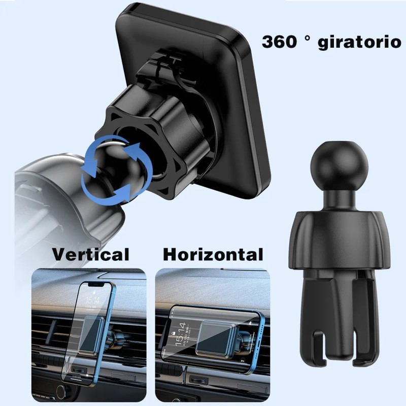 360° Soporte Base Sujetador Celular Auto Carro Porta Automov
